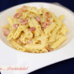 Macarrones a la carbonara