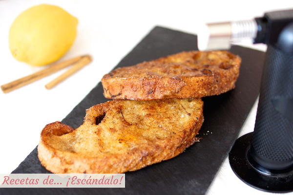 Receta de torrijas caseras de pan y leche, las tradicionales