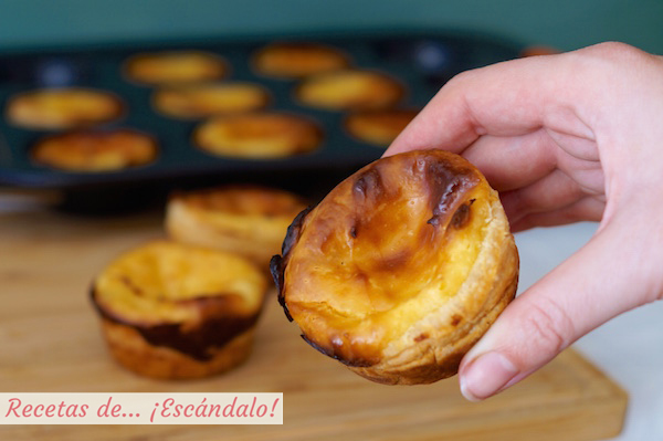 Pasteis de belem, pasteles de belem o pasteis de nata, postre portugues