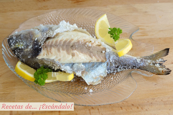 Receta de dorada a la sal, un pescado al horno facilisimo