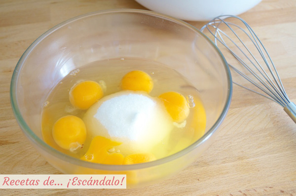 Huevos y azucar