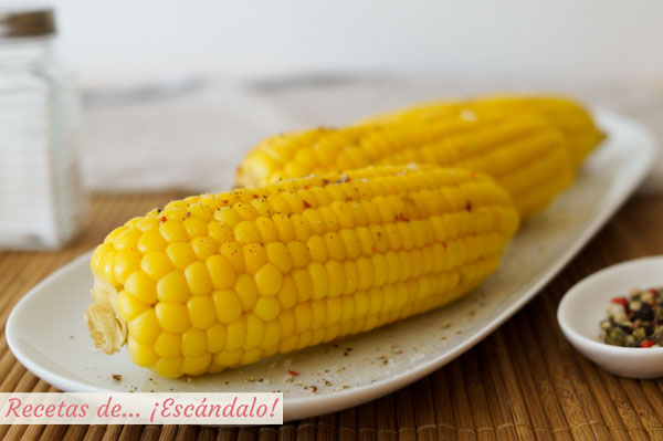 Como cocinar mazorcas de maiz y que queden super tiernas y sabrosas