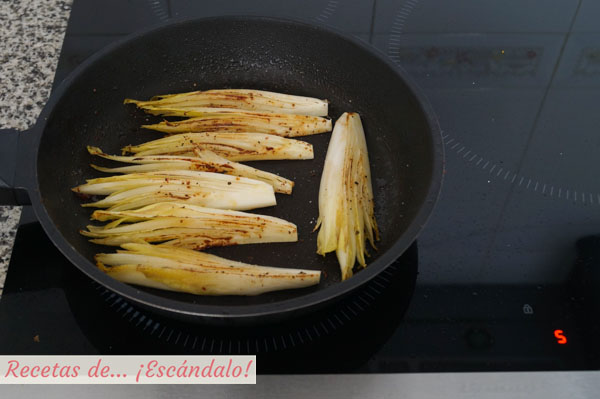 Endivias a la plancha