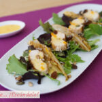 Ensalada de pollo y endivias
