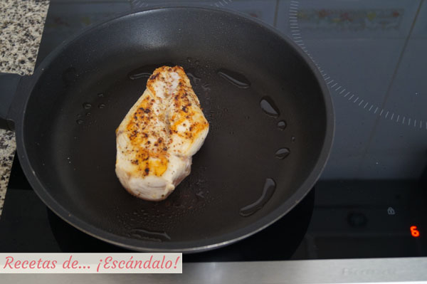 Pechuga de pollo para ensalada