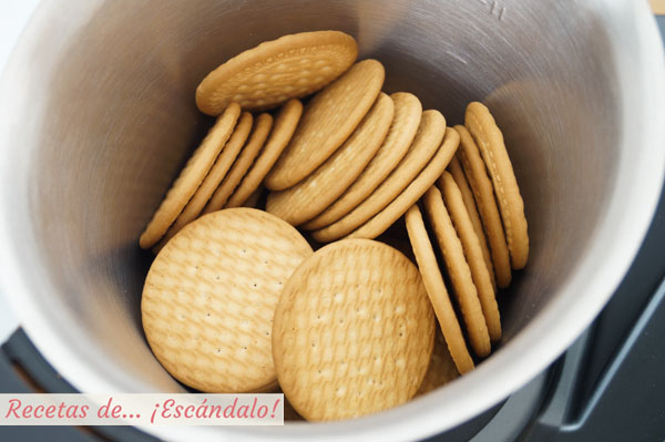 Galletas maria para la base de la tarta de queso
