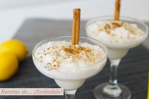 Receta de leche merengada casera (granizada o no)