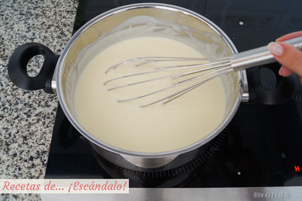 Relleno para la tarta de queso