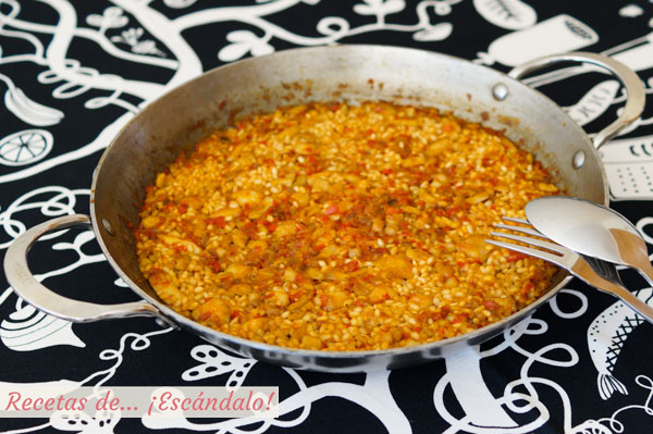 Como hacer arroz con bacalao