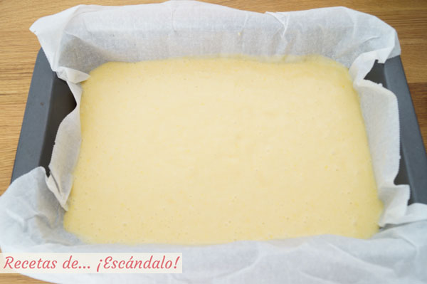 Bizcocho de limon