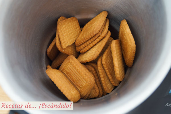 Galletas para la base de la tarta