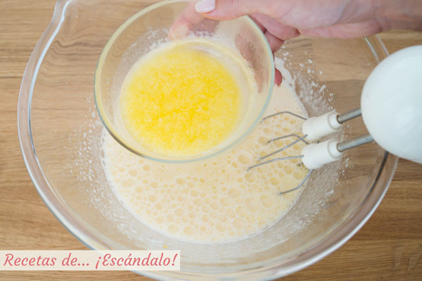 Mantequilla para el bizcocho de limon