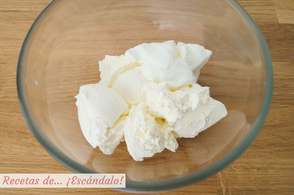 Queso mascarpone y yogurt