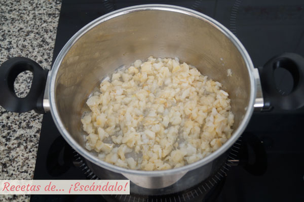 Bacalao para los pimientos rellenos