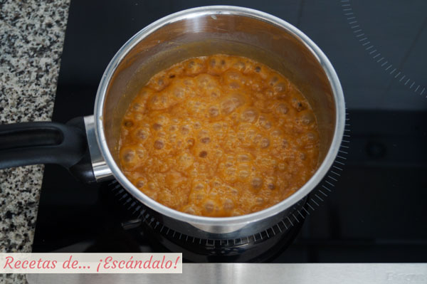Caramelo salado casero