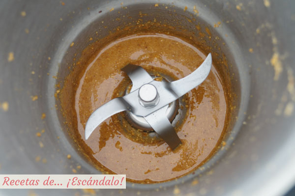 Crema de avellanas