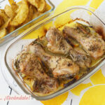 Muslos de pollo al horno