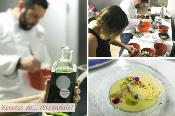 Elaborando receta en Almocaden