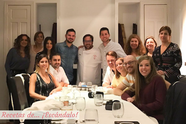 Foto de familia en Restaurante Los Sentidos de Linares