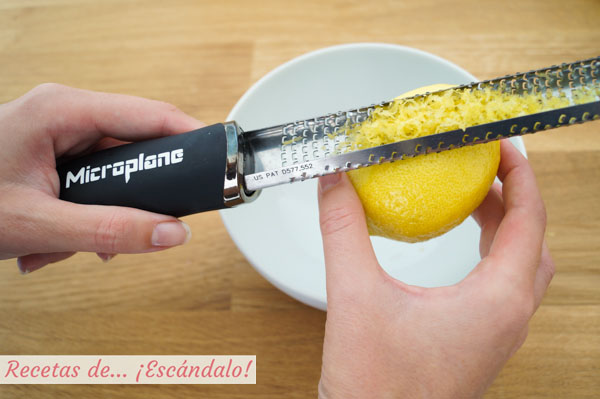 Ralladura limon