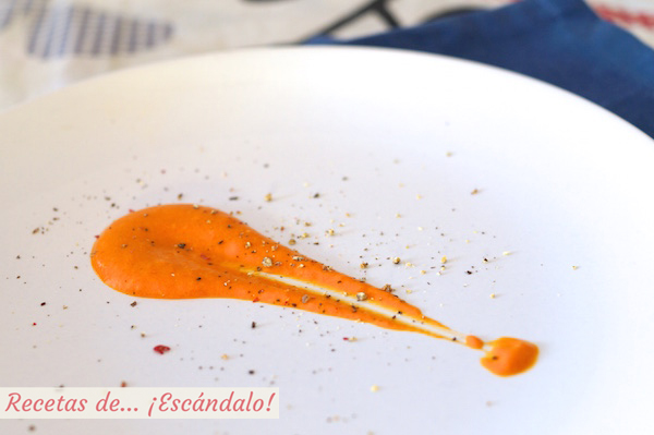 Salsa de pimientos del piquillo. Receta muy facil