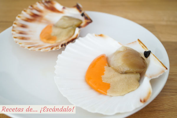 Vieiras limpias
