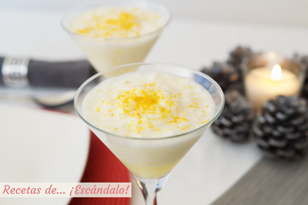 Como hacer sorbete de limon con o sin cava