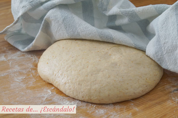 Masa de pan casero