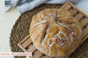 Pan casero en cazuela. Receta muy fácil para hacer pan en casa