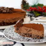 Tarta de turrón de chocolate