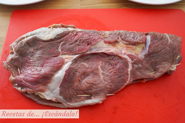 Cachopo de ternera asturiano