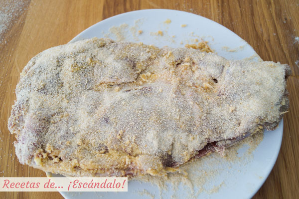 Cachopo empanado