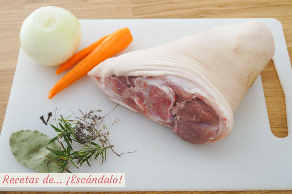 Codillo de cerdo
