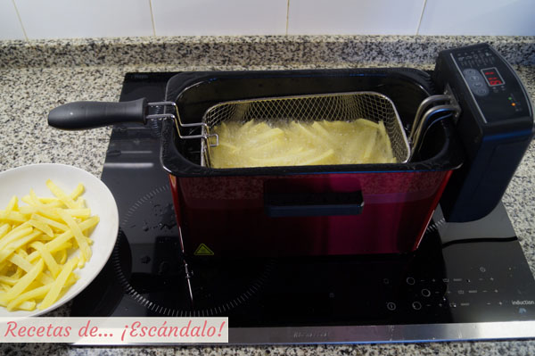 Patatas fritas caseras