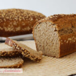 Pan de avena en molde