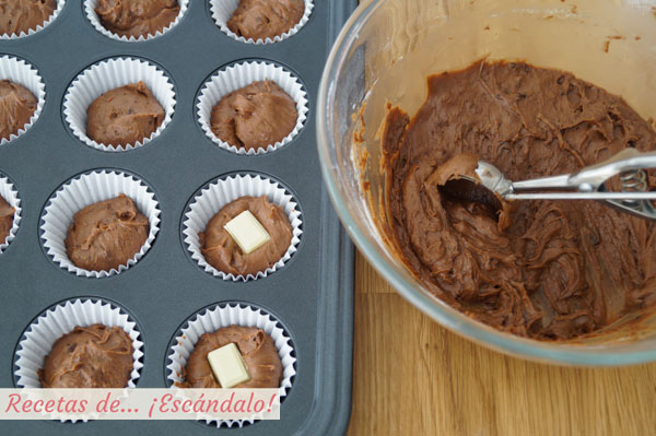 Como rellenar capsulas de muffins