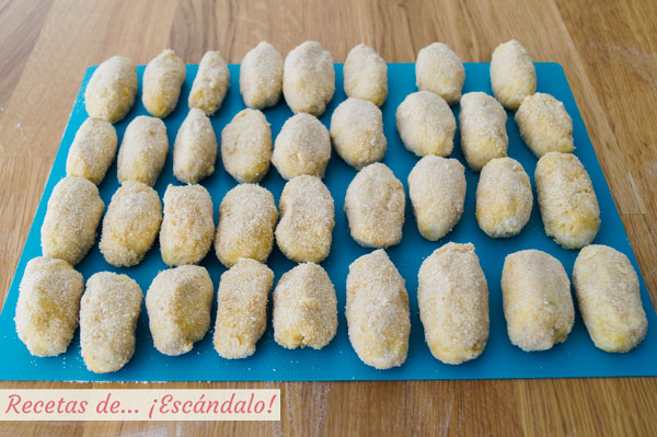 Croquetas de pollo asado