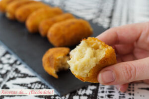 Croquetas de pollo caseras, súper jugosas y sabrosas