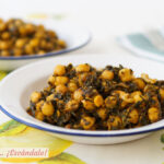 Garbanzos con espinacas
