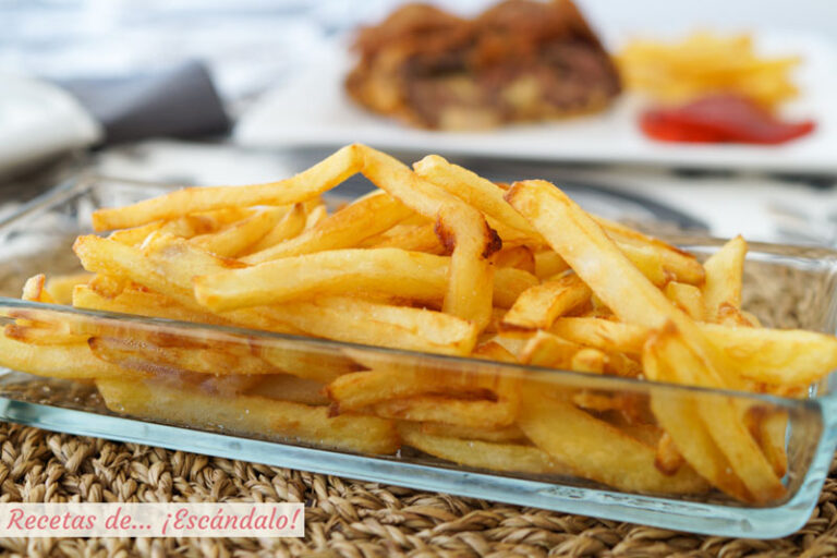 Cómo hacer patatas fritas perfectas: tiernas por dentro y crujientes por fuera