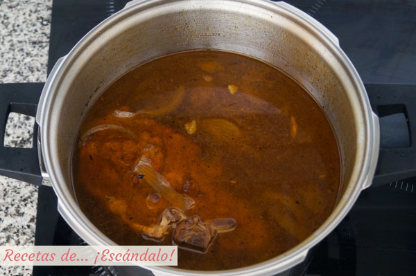 Pulled pork en olla a presion