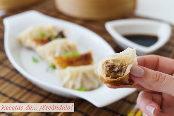 Como hacer gyozas o empanadillas japonesas, un dumpling delicioso
