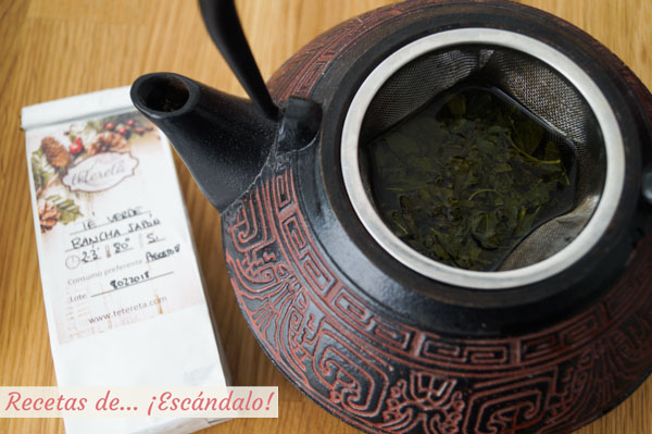 Como infusionar te verde bancha japon