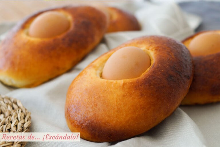 Monas de Pascua u hornazos. Receta tradicional murciana