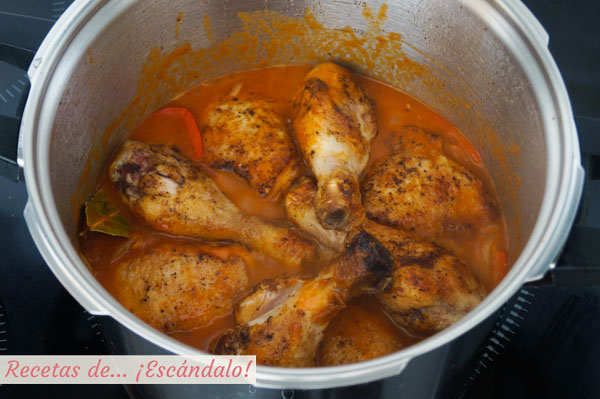Pollo al chilindron