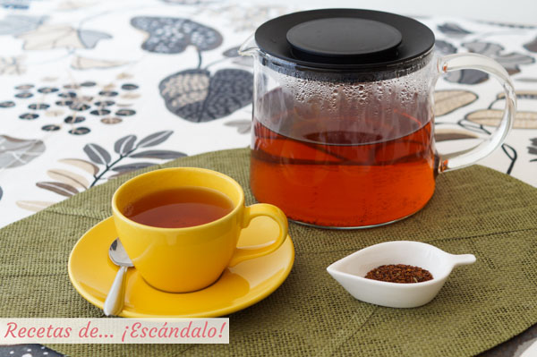 Te rooibos, aprende a prepararlo para disfrutar de todo su sabor y propiedades