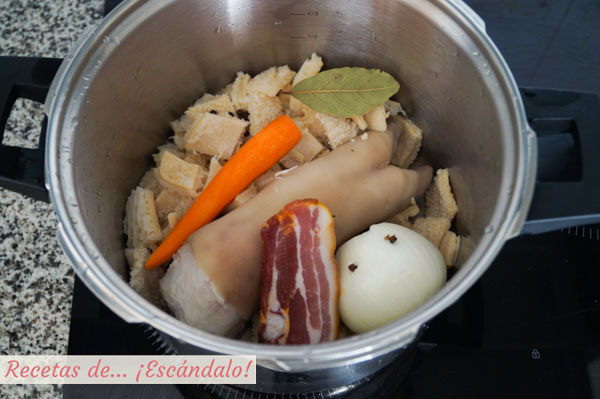 Como hacer callos a la madrilena