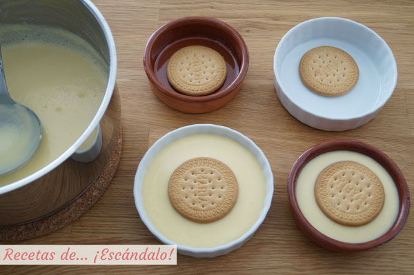 Como hacer natillas caseras de huevo