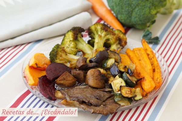 Como hacer verduras al horno. Todos los trucos para un resultado de 10