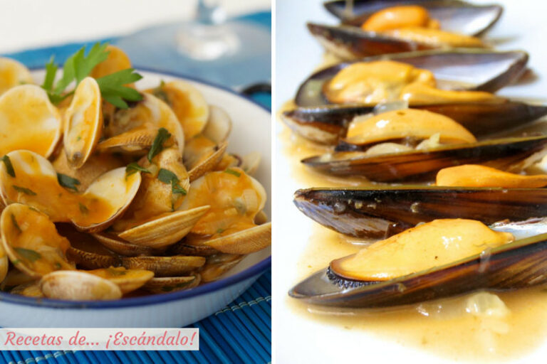 La mejor salsa marinera para almejas y mejillones